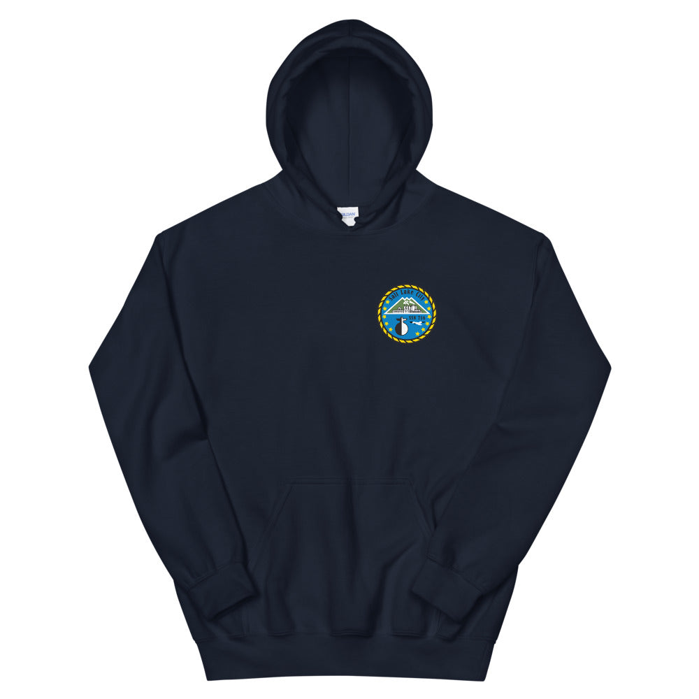 USS Salt Lake City (SSN-716) Ship's Crest Hoodie
