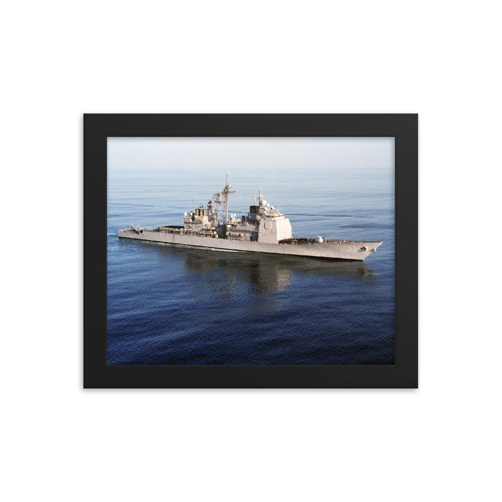 USS Leyte Gulf (CG-55) Framed Ship Photo