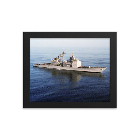 USS Leyte Gulf (CG-55) Framed Ship Photo