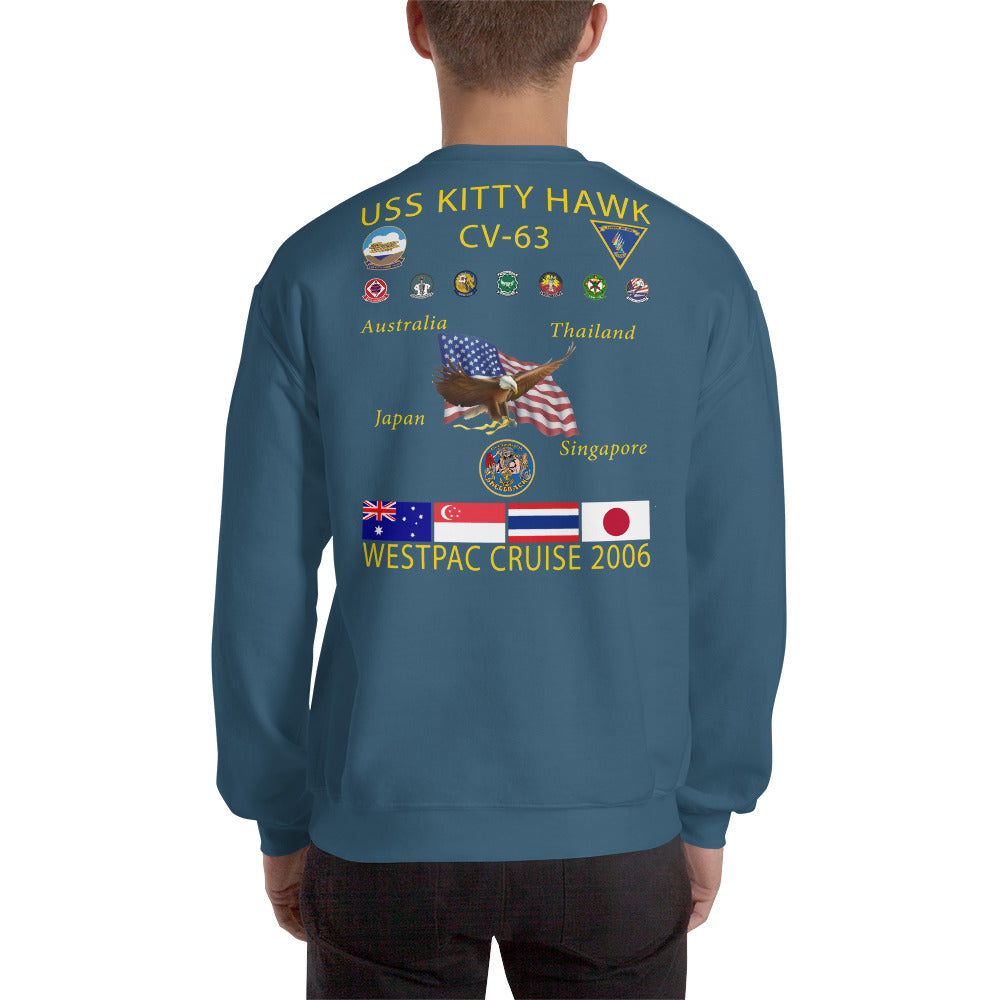 USS Kitty Hawk (CV-63) 2006 Cruise Sweatshirt