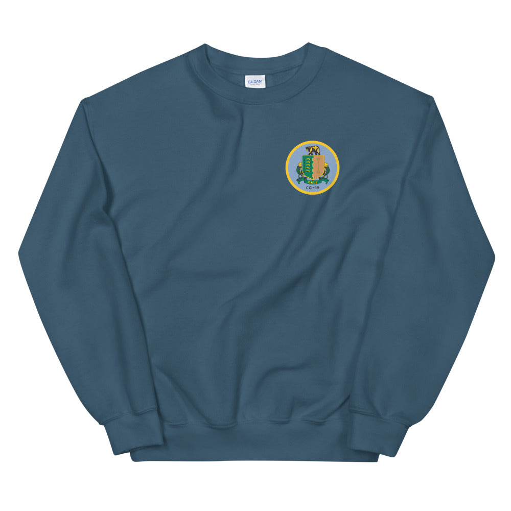 USS Dale (CG-19) Ship's Crest Sweatshirt