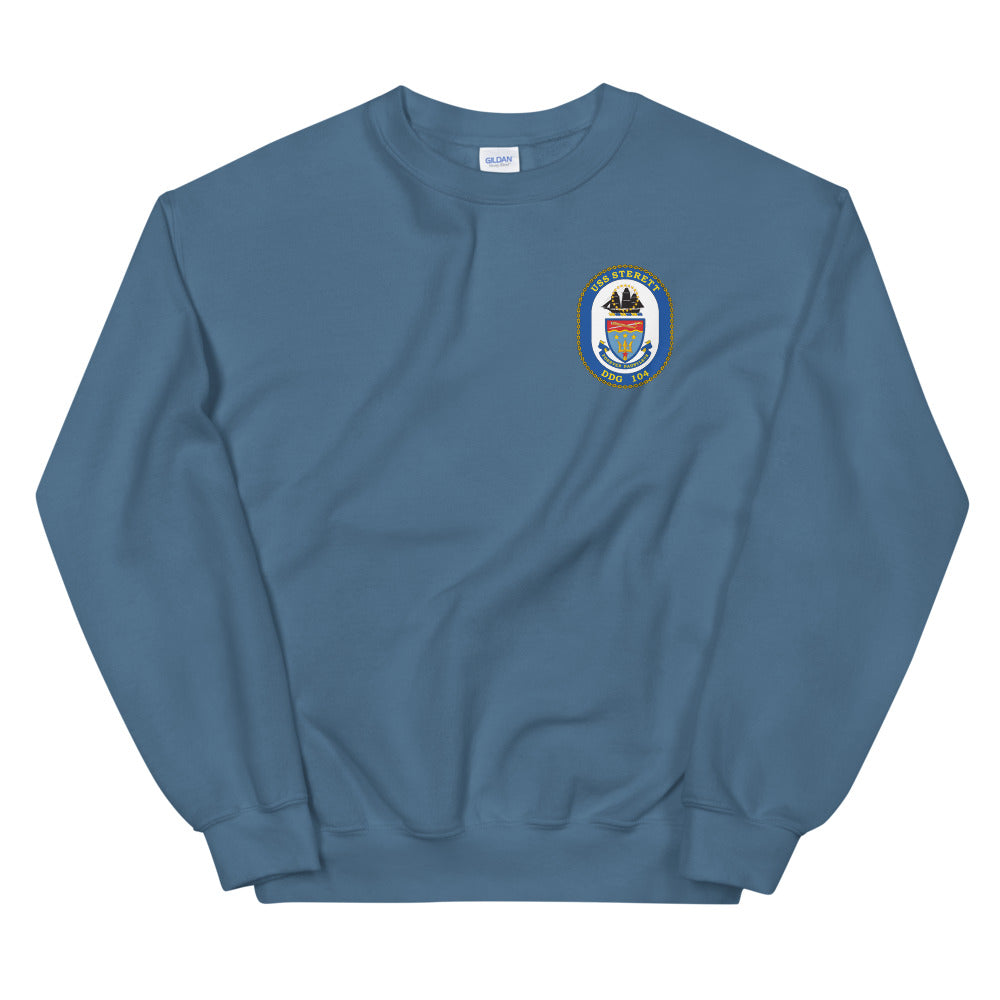 USS Sterett (DDG-104) Ship's Crest Sweatshirt