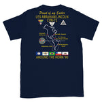 USS Abraham Lincoln (CVN-72) 1990 Cruise Shirt - FAMILY