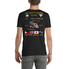 Load image into Gallery viewer, USS Kitty Hawk (CVA-63) 1975 Cruise Shirt