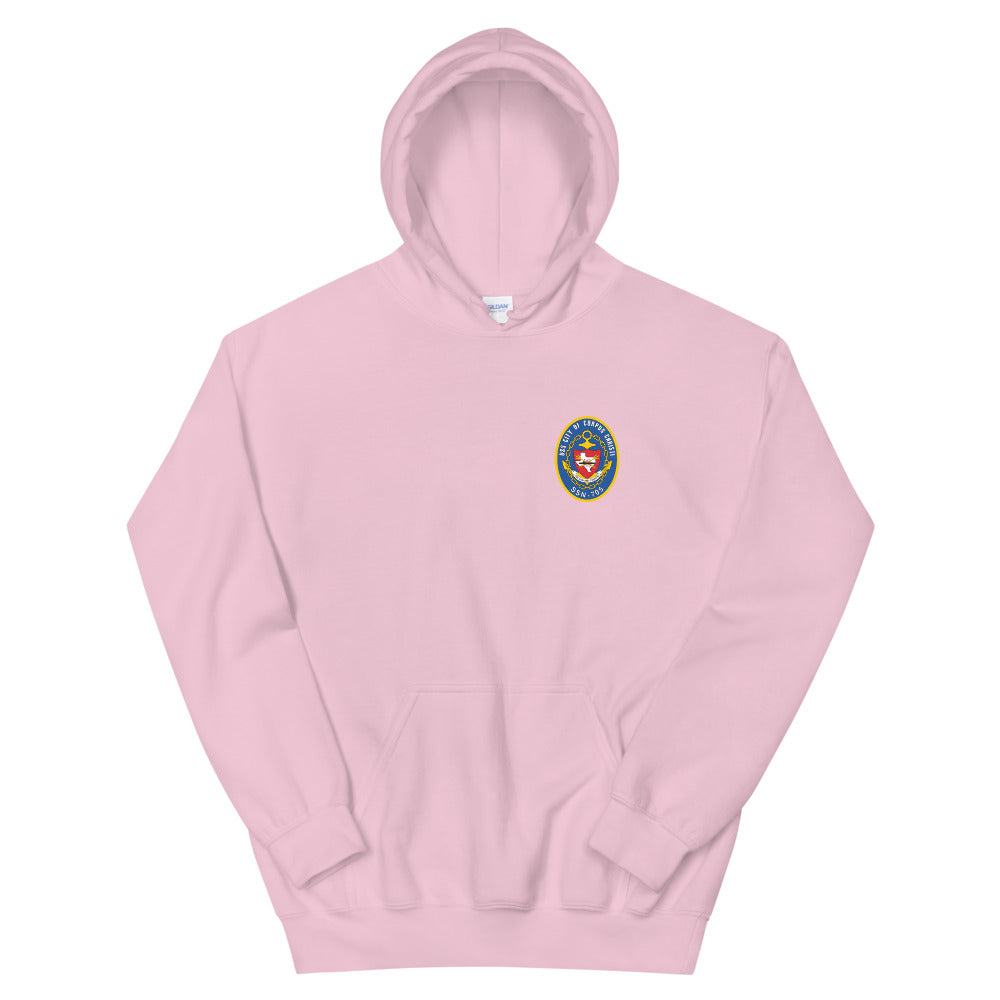 USS City of Corpus Christi (SSN-705) Ship's Crest Hoodie