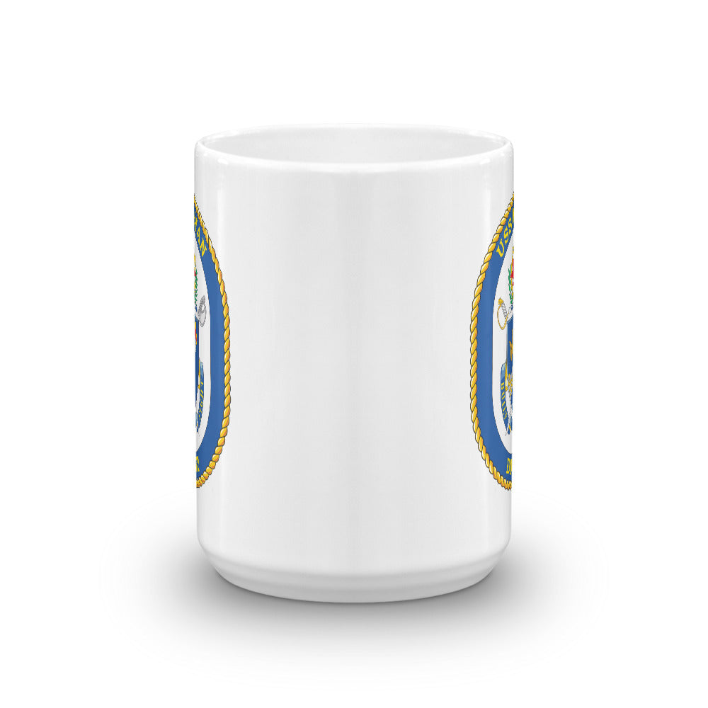 USS Mahan (DDG-72) Ship's Crest Mug