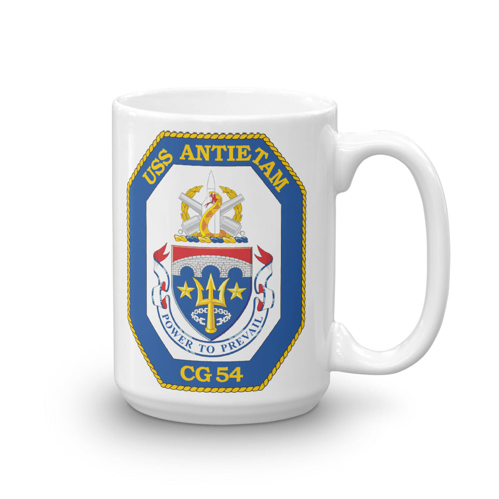 USS Antietam (CG-54) Ship's Crest Mug