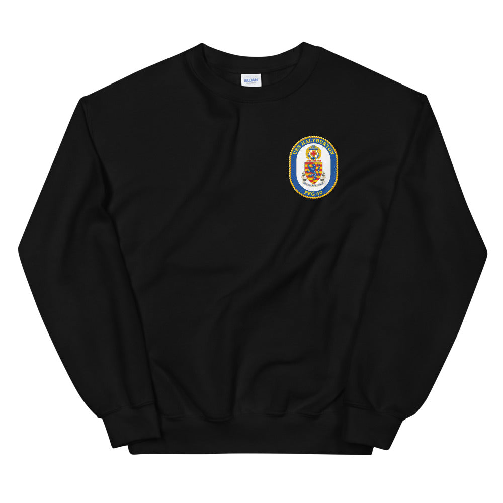 USS Halyburton (FFG-40) Ship's Crest Sweatshirt