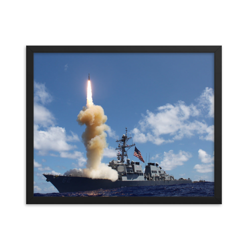USS Fitzgerald (DDG-62) Framed Ship Photo