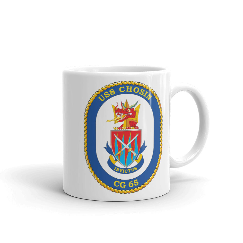 USS Chosin (CG-65) Ship's Crest Mug