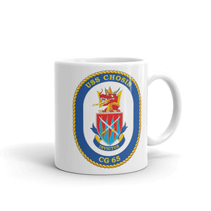 USS Chosin (CG-65) Ship's Crest Mug