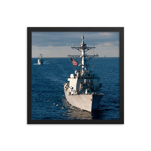 USS Bulkeley (DDG-84) Framed Ship Photo