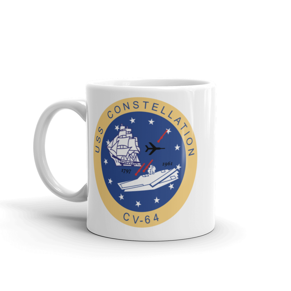 USS Constellation (CV-64) Operation Earnest Will Mug