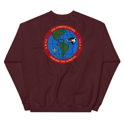 USS Constellation (CV-64) Around the Horn '93 Sweatshirt