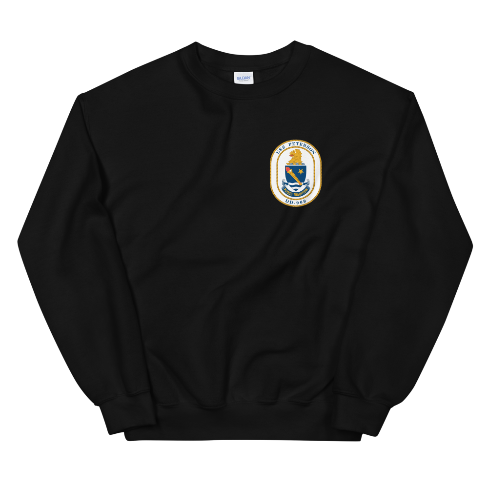 USS Peterson (DD-969) 1994-95 Cruise Sweatshirt