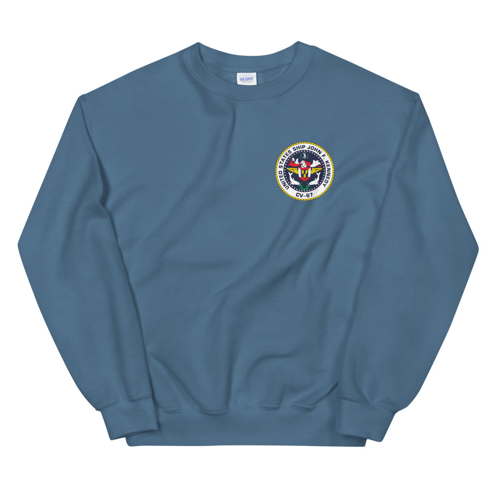 USS John F. Kennedy (CV-67) '83 Bagel Station Sweatshirt