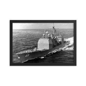 USS Anzio (CG-68) Framed Ship Photo