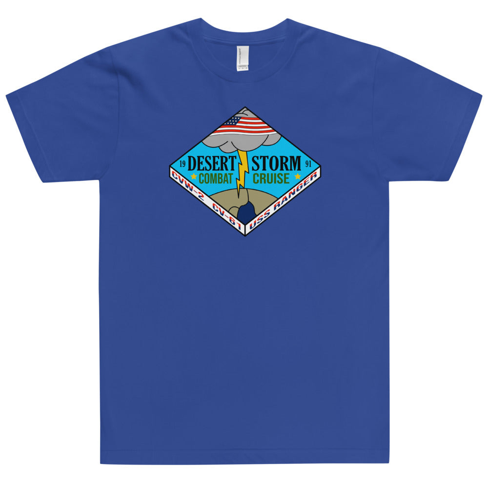 USS Ranger (CV-61) Desert Storm Combat Cruise Shirt