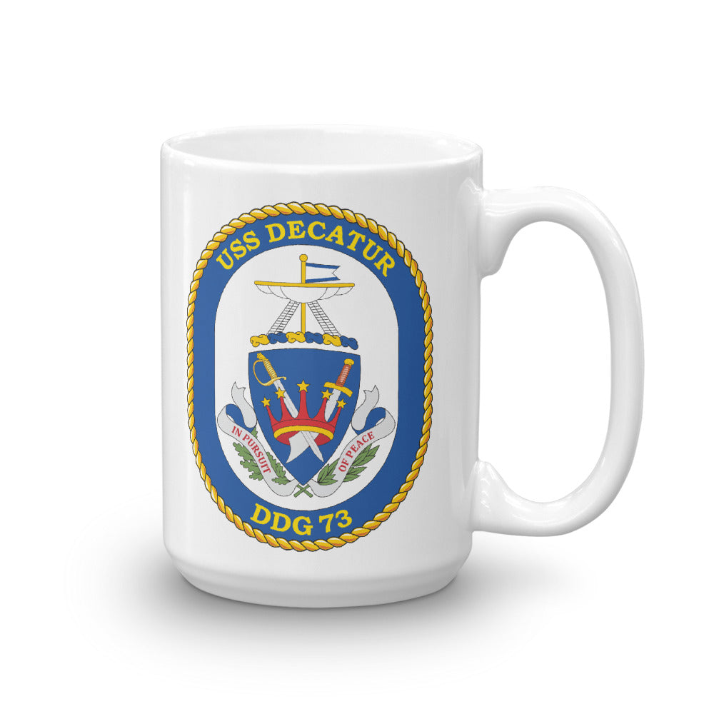USS Decatur (DDG-73) Ship's Crest Mug