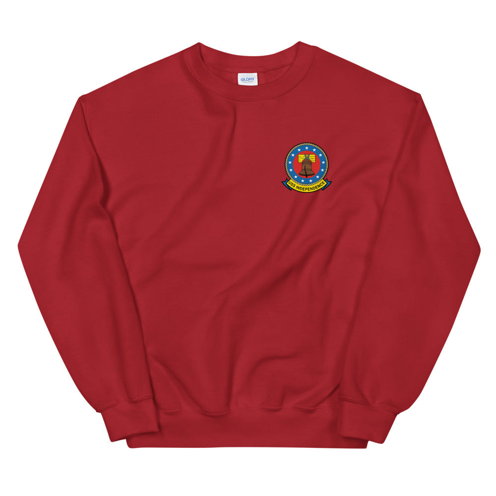 USS Independence (CVA/CV-62) Ship's Crest Sweatshirt