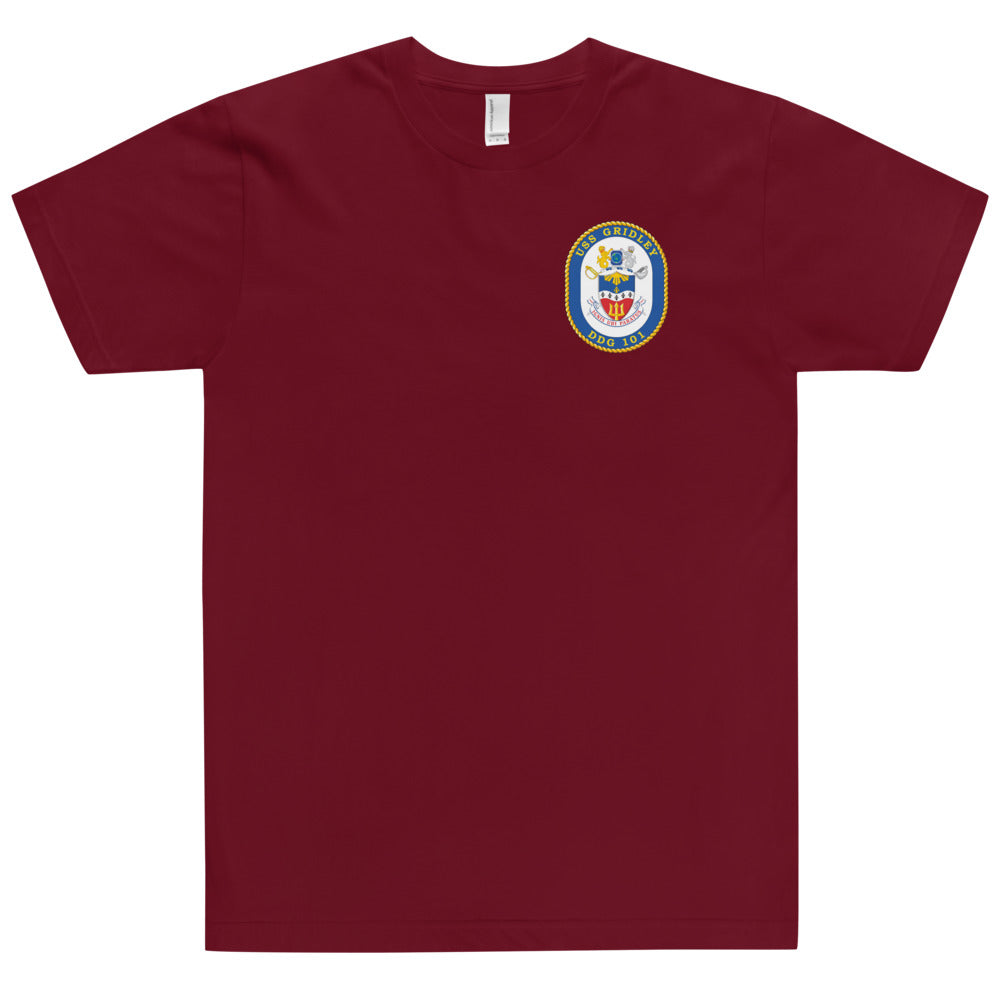 USS Gridley (DDG-101) Ship's Crest Shirt