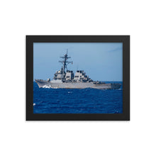 Load image into Gallery viewer, USS Curtis Wilbur (DDG-54) Framed Ship Photo