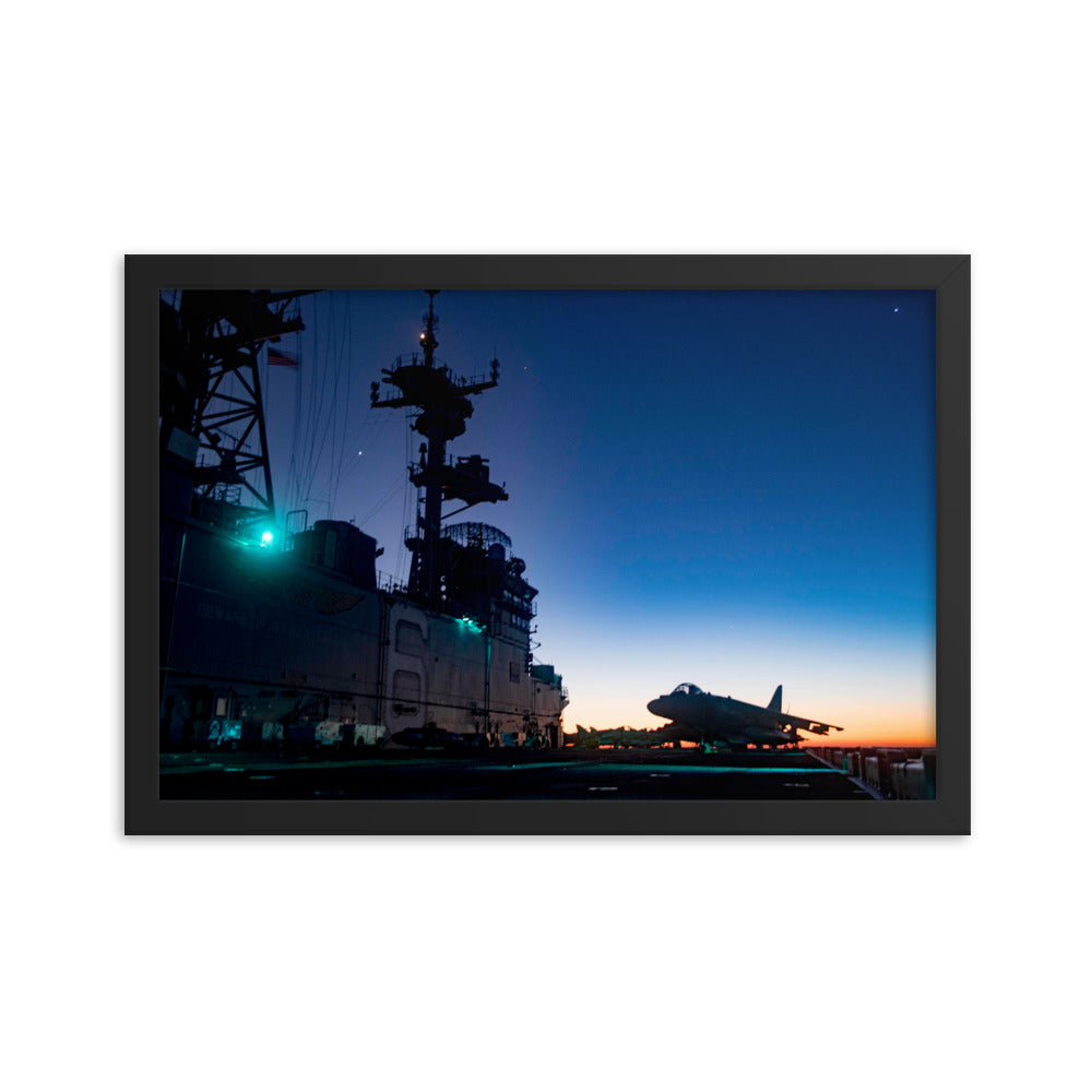 USS Bonhomme Richard (LHD-6) Framed Ship Photo