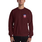 USS Ranger (CV-61) 1991 Cruise Sweatshirt - Map
