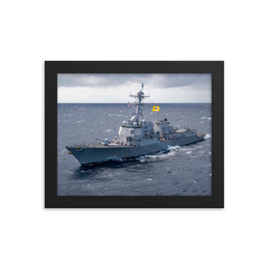 USS Gridley (DDG-101) Framed Ship Photo