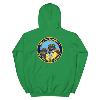 USS John F. Kennedy (CV-67) Shooters Union Local 67 Hoodie