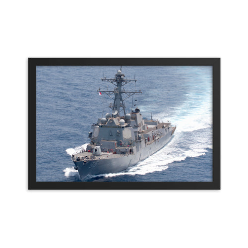 USS James E. Williams (DDG-95) Framed Ship Photo