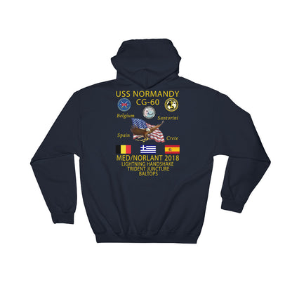 USS Normandy (CG-60) 2018 Cruise Hoodie
