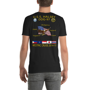 USS Halsey (DDG-97) 2014-15 Cruise Shirt