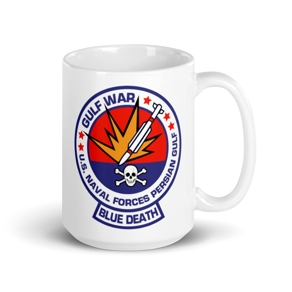 U.S. Naval Forces Persian Gulf - Blue Death Mug