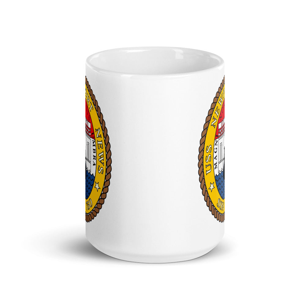 USS Newport News (SSN-750) Ship's Crest Mug