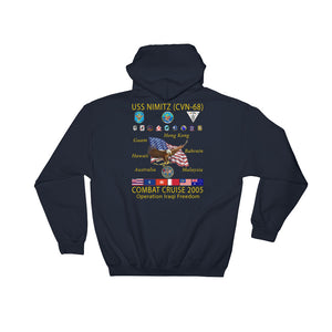 USS Nimitz (CVN-68) 2005 Cruise Hoodie