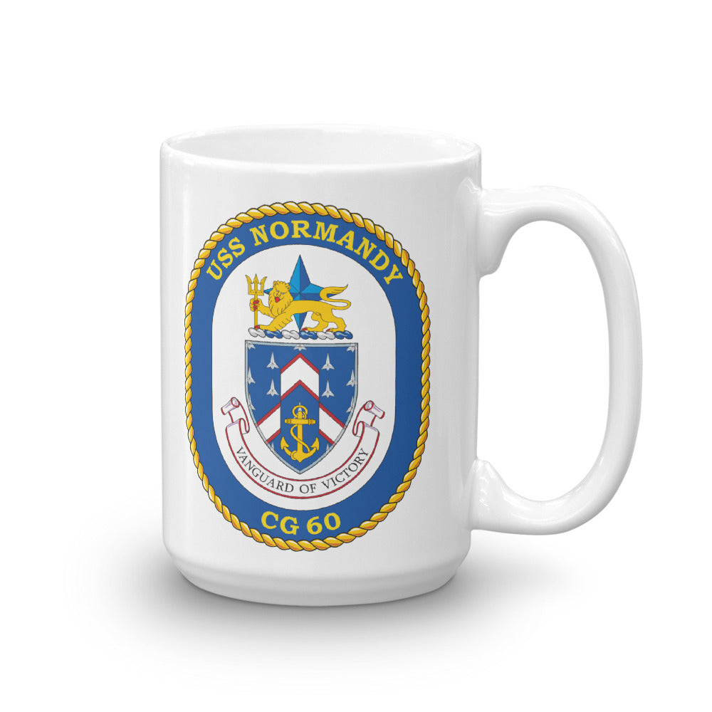 USS Normandy (CG-60) Ship's Crest Mug