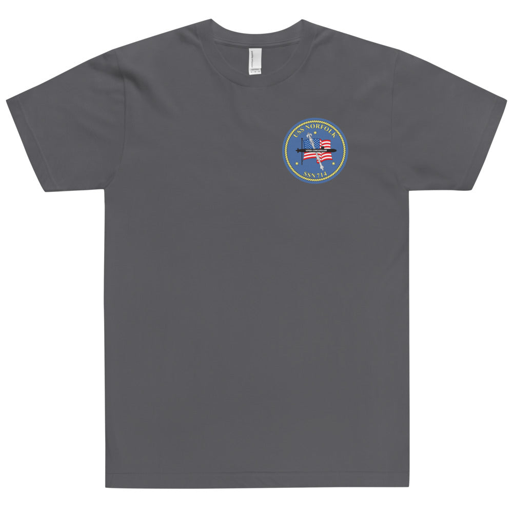 USS Norfolk (SSN-714) Ship's Crest Shirt