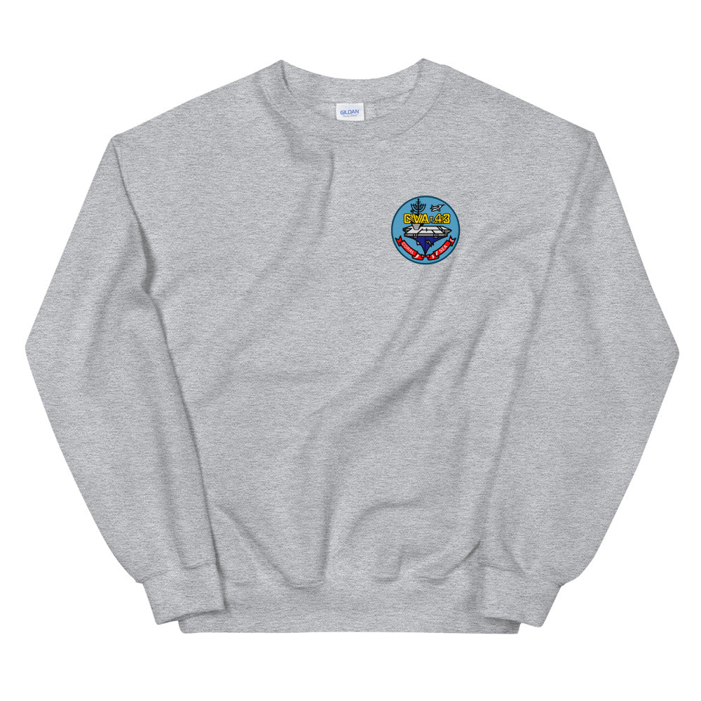 USS Coral Sea (CVA-43) Ship's Crest Sweatshirt