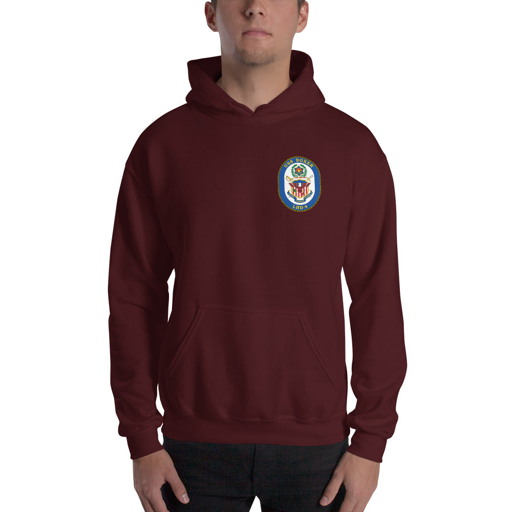 USS Boxer (LHD-4) 2016 Cruise Hoodie