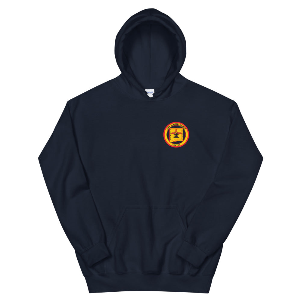 USS Albuquerque (SSN-706) Ship's Crest Hoodie