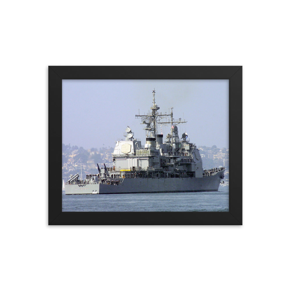 USS Valley Forge (CG-50) Framed Ship Photo