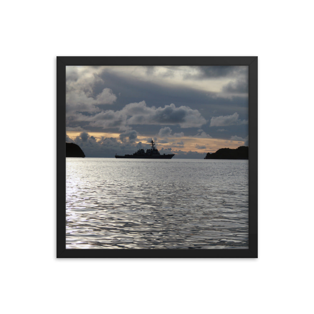 USS Benfold (DDG-65) Framed Ship Photo