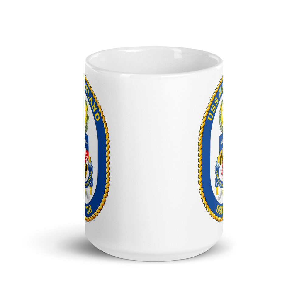 USS Maryland (SSN-738) Ship's Crest Mug
