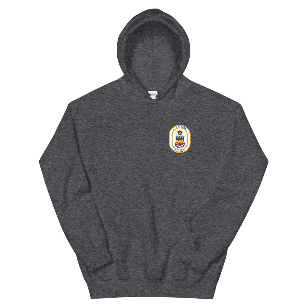 USS Kinkaid (DD-965) Ship's Crest Hoodie