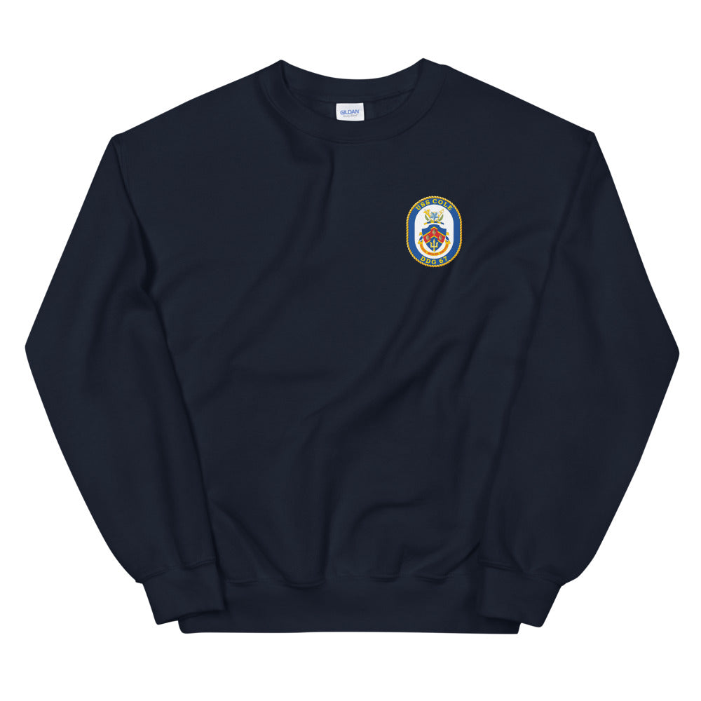 USS Cole (DDG-67) Ship's Crest Sweatshirt