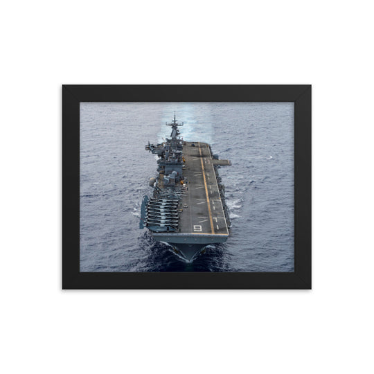 USS Bonhomme Richard (LHD-6) Framed Ship Photo