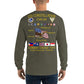 USS Constellation (CVA-64) 1973 Long Sleeve Cruise Shirt
