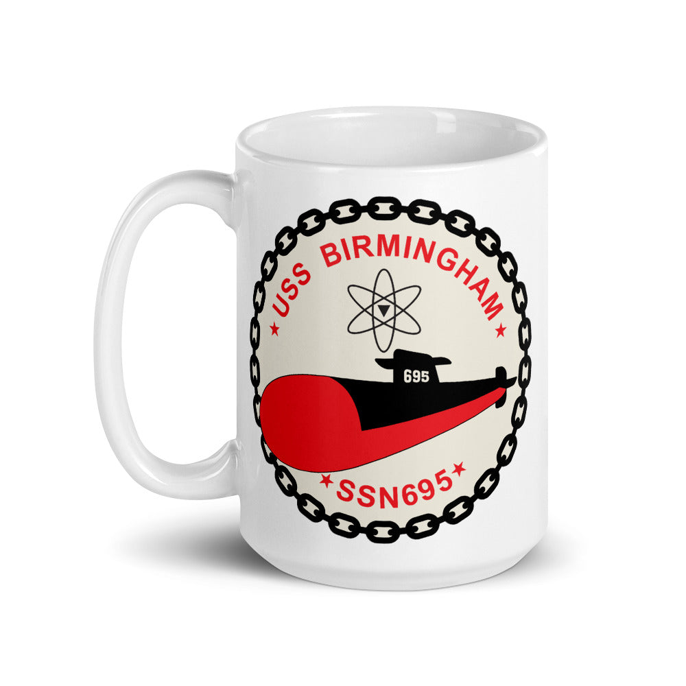 USS Birmingham (SSN-695) Ship's Crest Mug