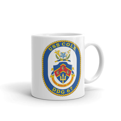 USS Cole (DDG-67) Ship's Crest Mug